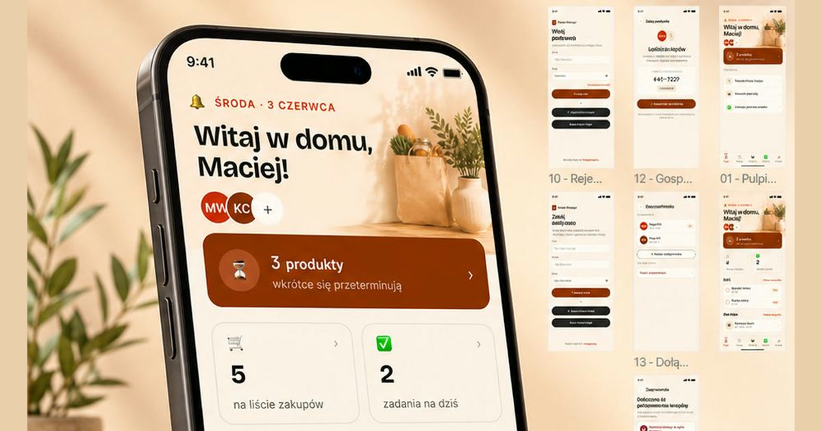 Okladka: Home Manager - jak projektuję aplikację mobilną z pomocą AI i Figma MCP